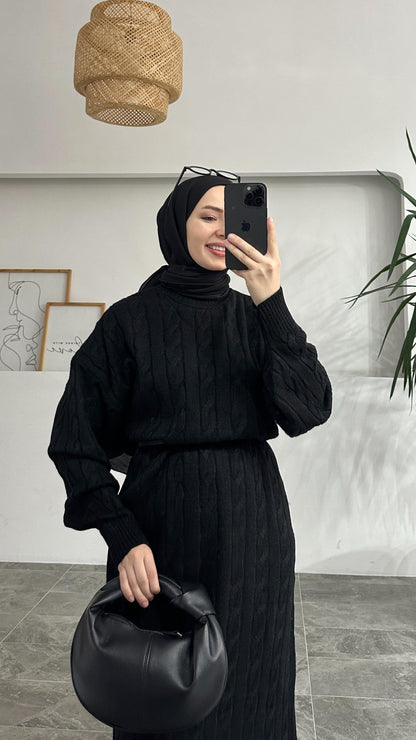 Robe avec veste courte